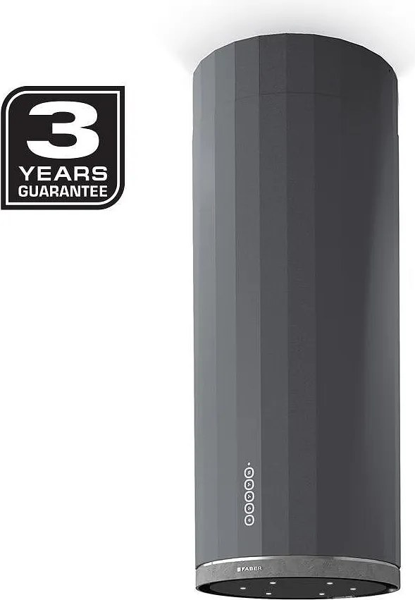 Faber CORINTHIA ISOLA EV8+ DG MATT/CONCRETE A37 Островен аспиратор
