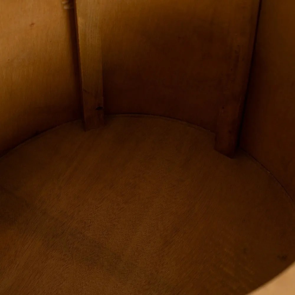 Плетена табуретка в естествен цвят Rattan – Ixia