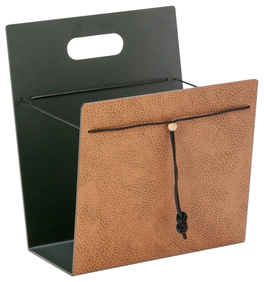 Стойка за списания от метал и еко кожа Bull M – LIND DNA