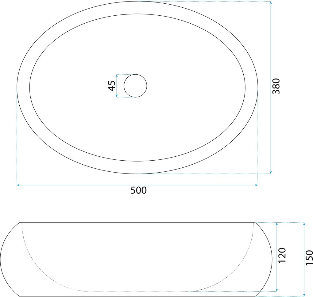 Умивалник за плот Mika Gabro Black