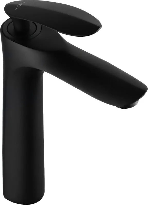 Mexen Lily висока смесителна батерия за мивка, черна - 73610-70