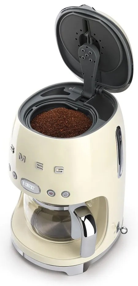 Бежова машина за филтърно кафе 50's Retro Style - SMEG
