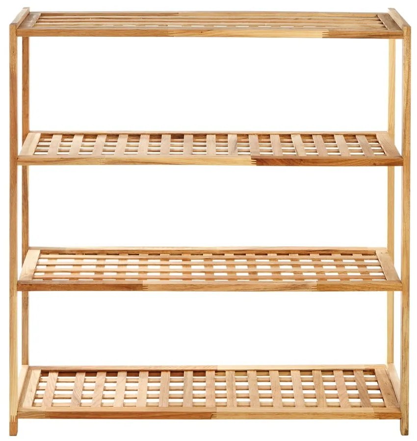 Стойка за обувки от масивен орех в естествен цвят – Premier Housewares