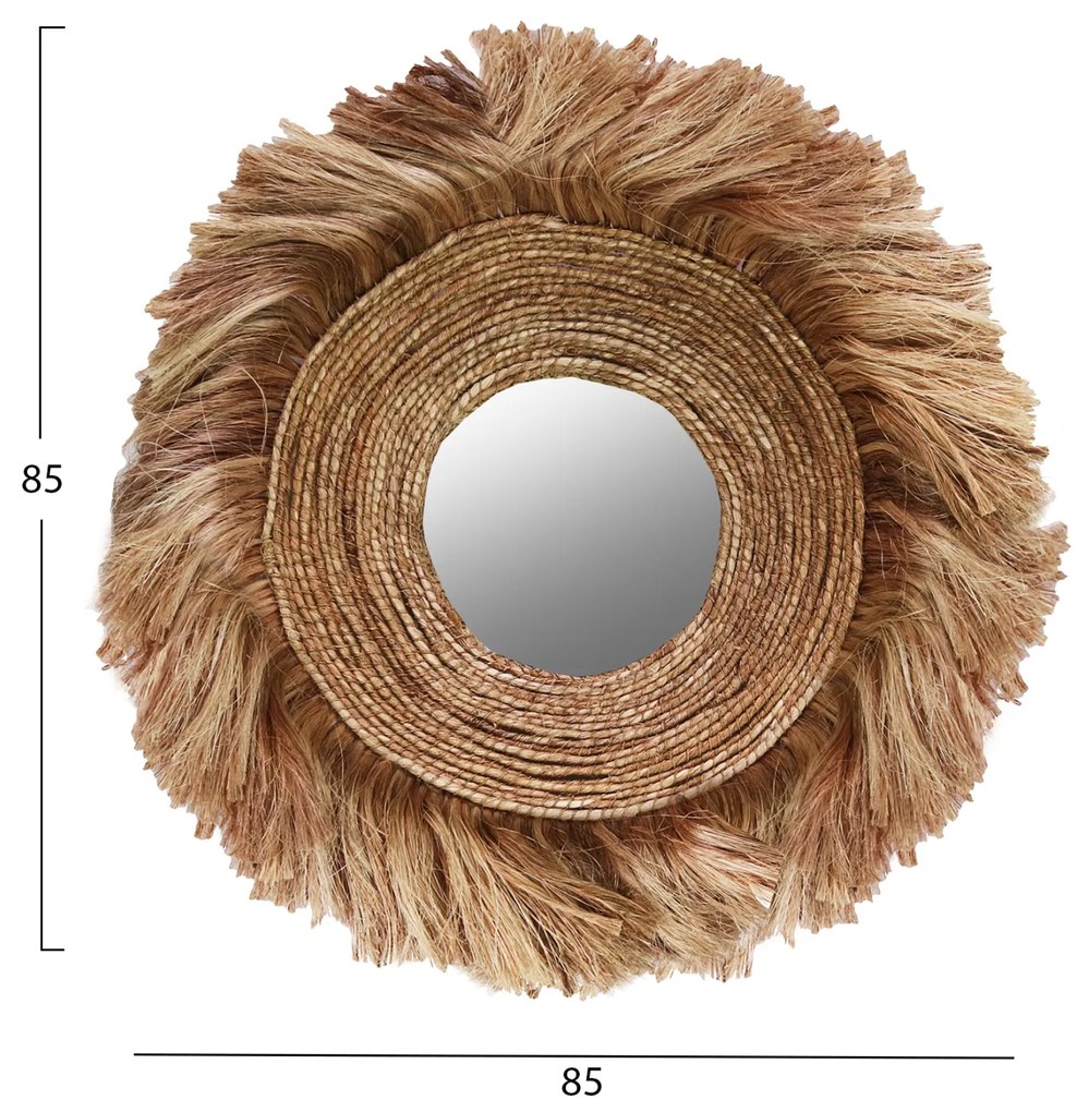 Огледало Манила Ф85 - HM7742 натурал