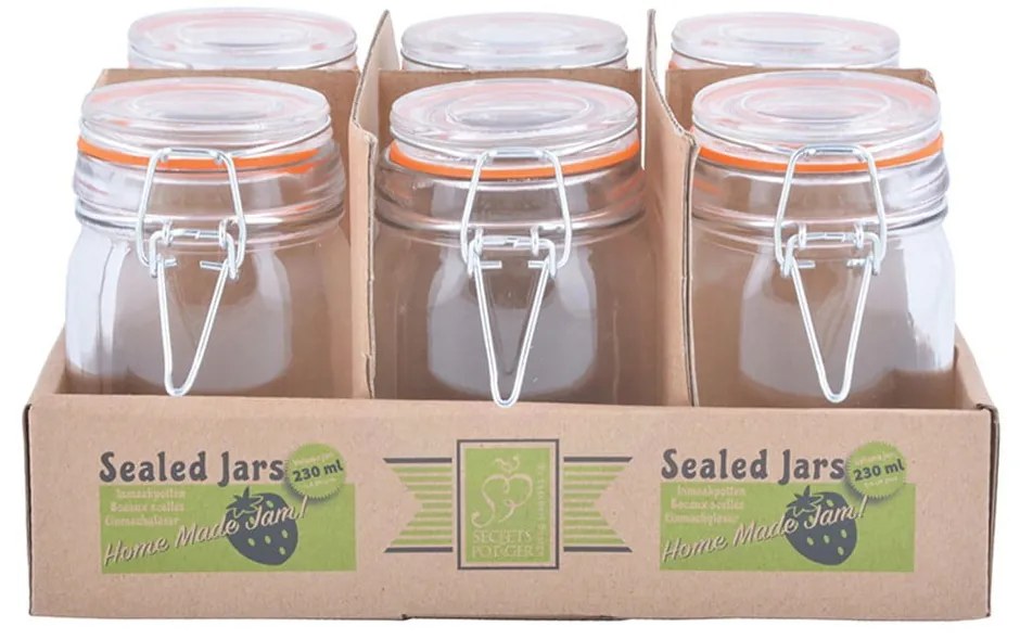 Буркани за консервиране 6 бр. 230 ml – Esschert Design