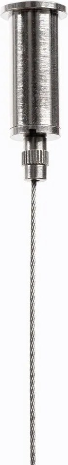 Бяло метално LED висящо осветително тяло Nebula – Sollux