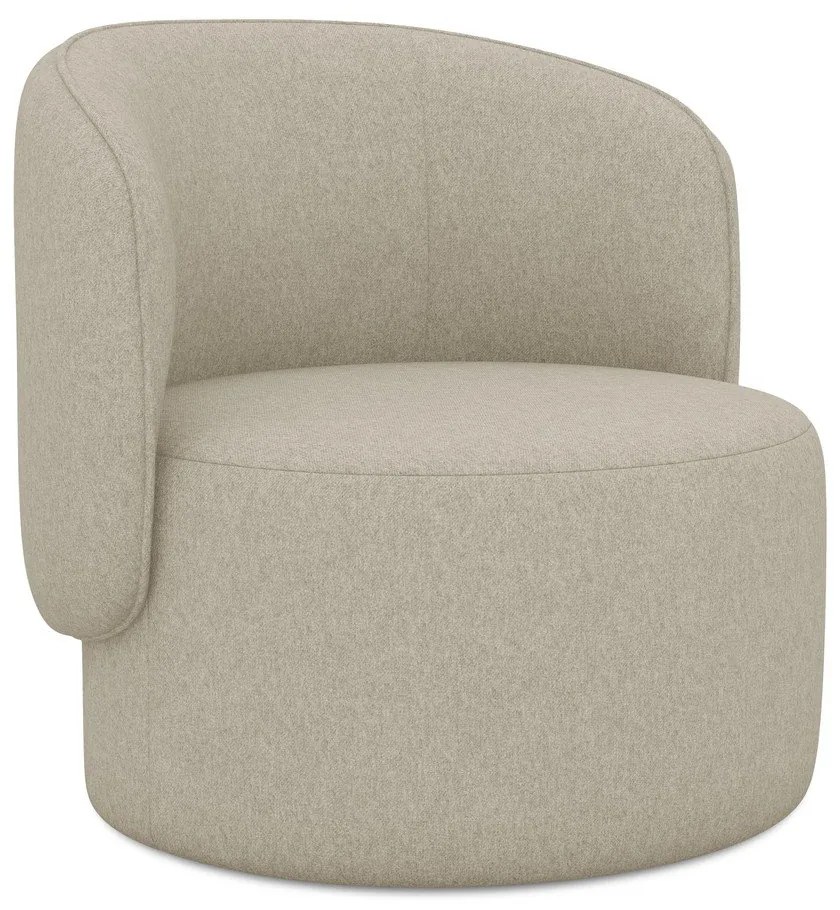 Бежово кресло Ipo – Makamii