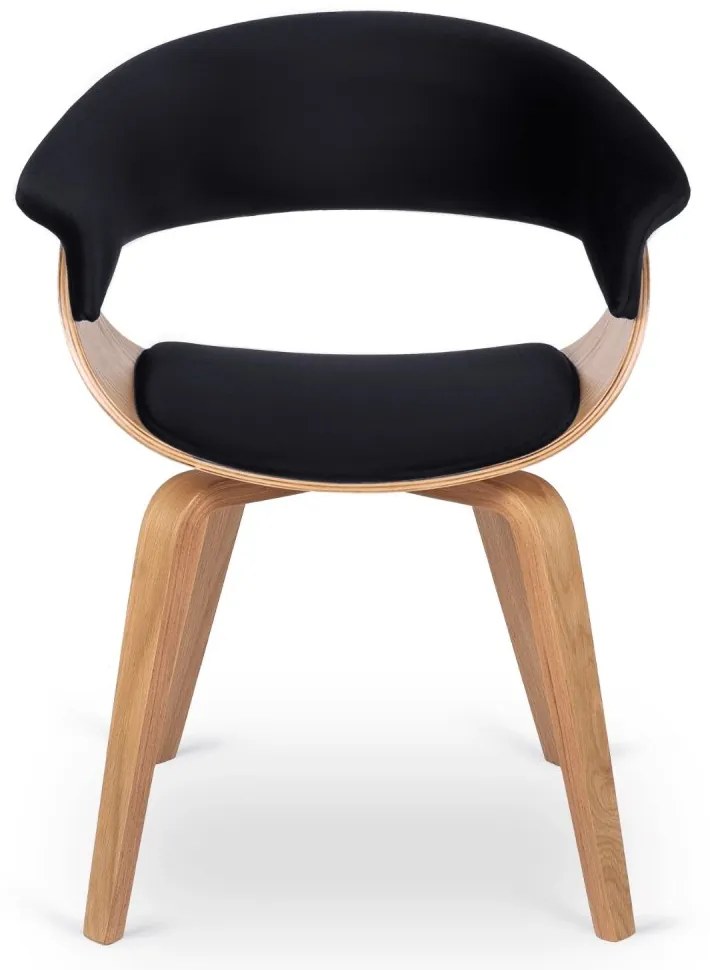 Тапициран кадифен фотьойл GARY - различни цветови варианти орех - бежов