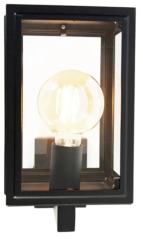 Интелигентна селска стенна лампа черна с Wifi G95 - Sutton Up