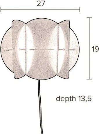 Стенна лампа от месинг Corridor - Dutchbone