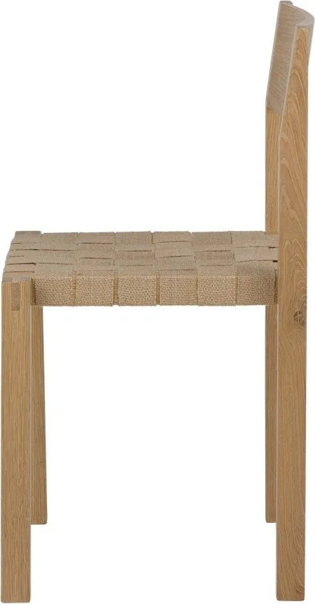 Трапезен стол за подреждане от масивен дъб в естествен цвят Toli – noo.ma