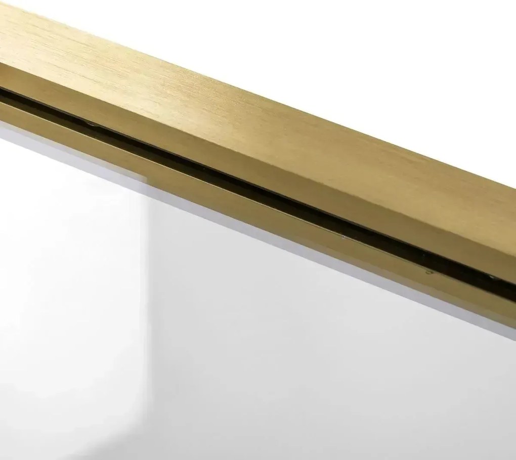 Душ кабина Rea Atlas 80x100 Brush Gold