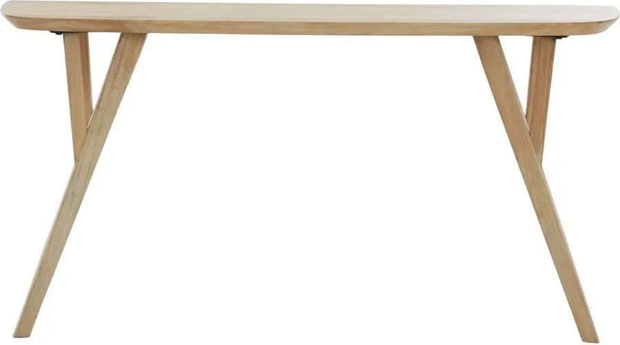 Конзолна маса от масивно манго в естествен цвят 44x160 cm Quenza – Light & Living
