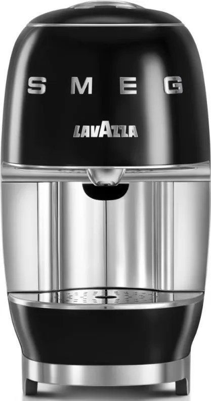 Еспресо машина за капсули SMEG Lavazza A Modo Mio LM200, 1250 W, 10 bar, 0.9 л, Бързо загряване, Черен