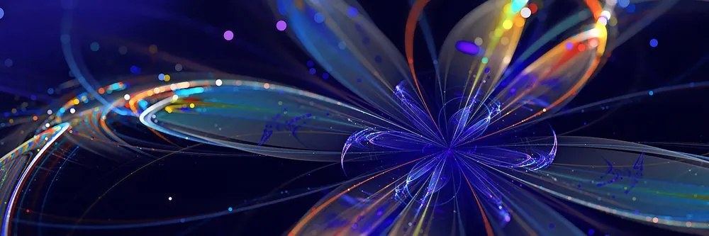 Картина на платно – Виртуално цвете