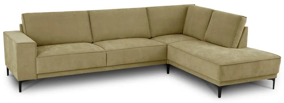 Зелен ъглов диван (десен ъгъл) Copenhagen – Scandic