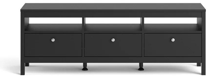 Черна маса за телевизор 151x54 cm Madrid – Tvilum