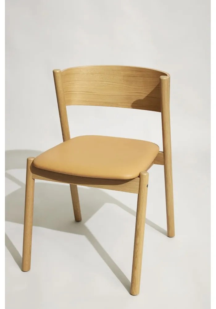 Дъбови столове за хранене Oblique - Hübsch