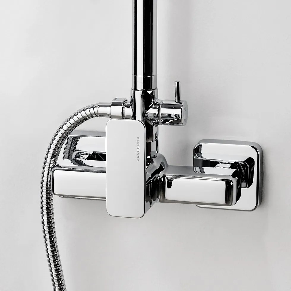 Душ колона Eurorama Quadra с постоянна височина