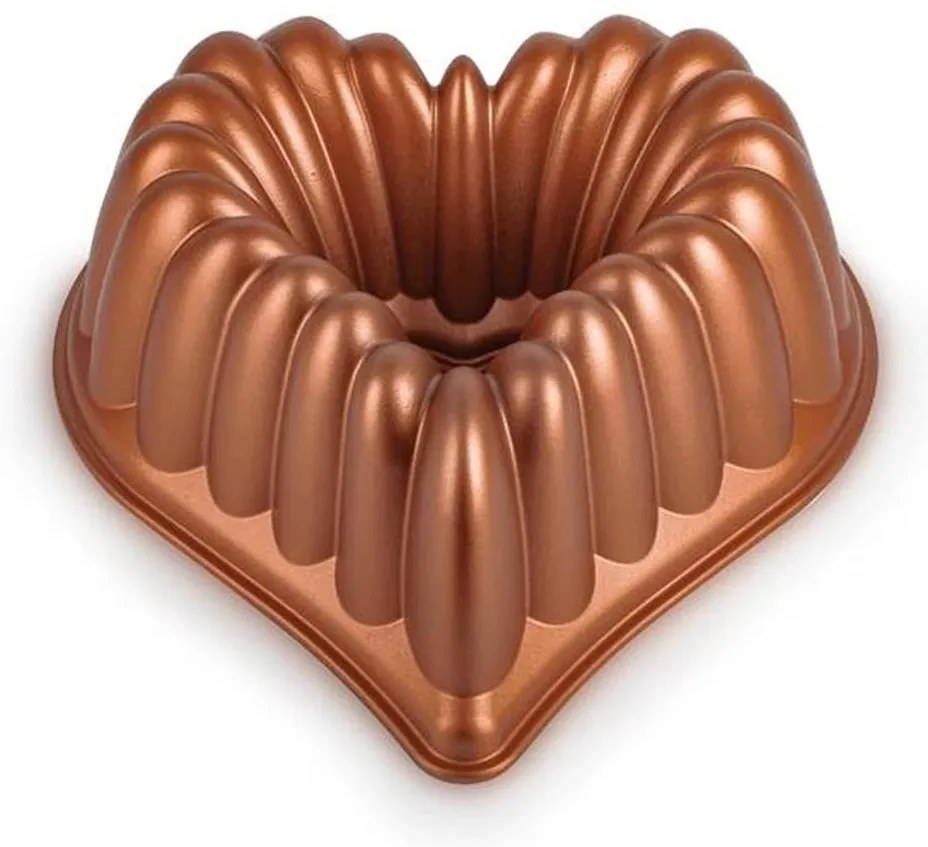 Форма за кекс KITCHISIMO сърце/медна