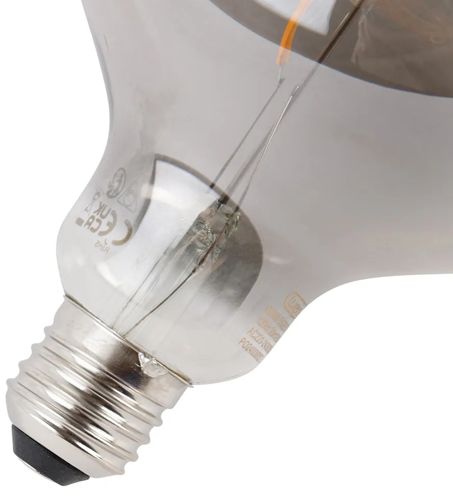 Комплект от 5 димируеми LED крушки E27 опушени G125 4W 130 lm 1900K