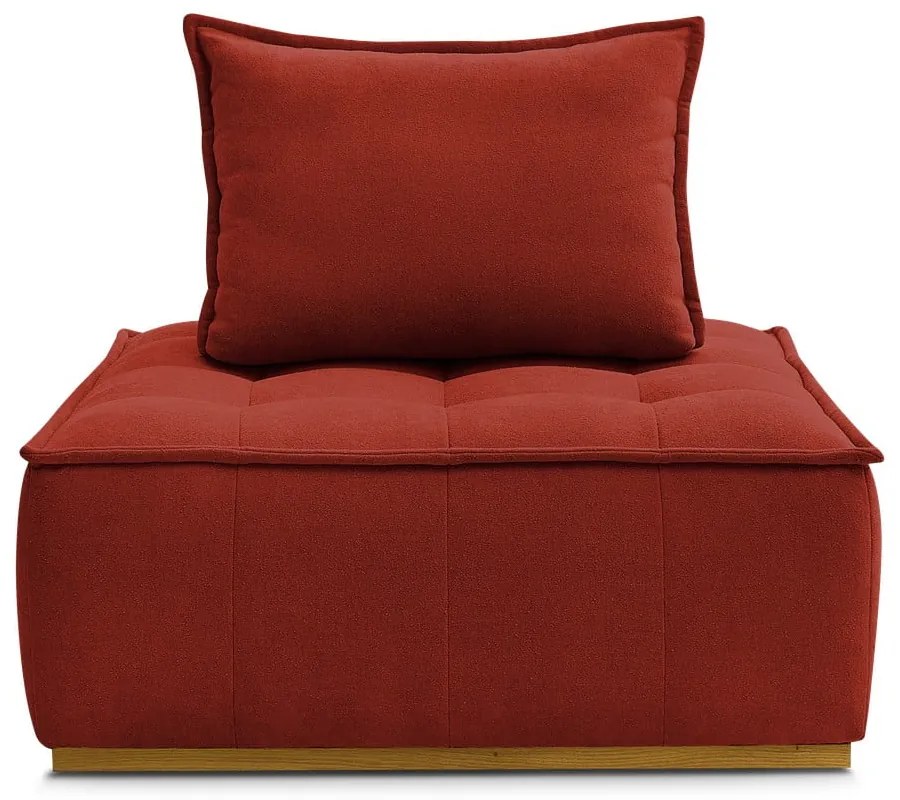 Шенилово кресло в тухлен цвят Elisa – Bobochic Paris