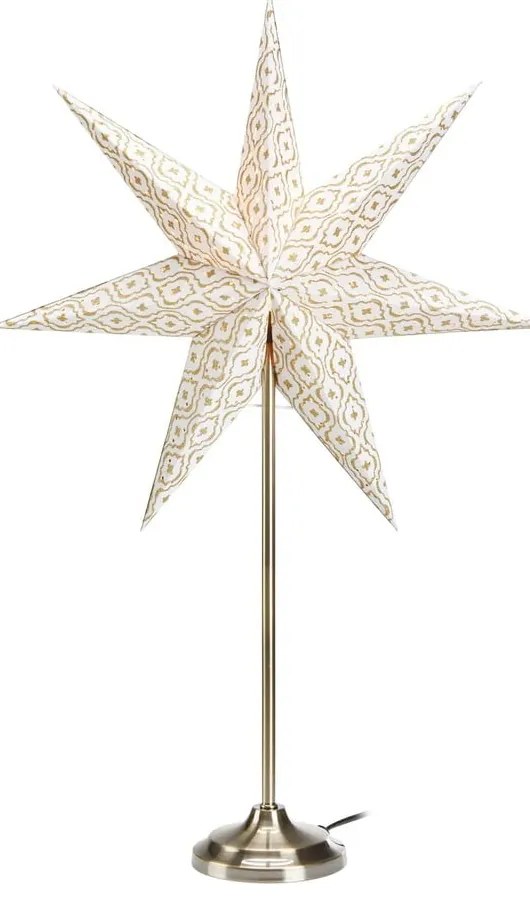 Бяла коледна светлинна украса Baroque – Markslöjd