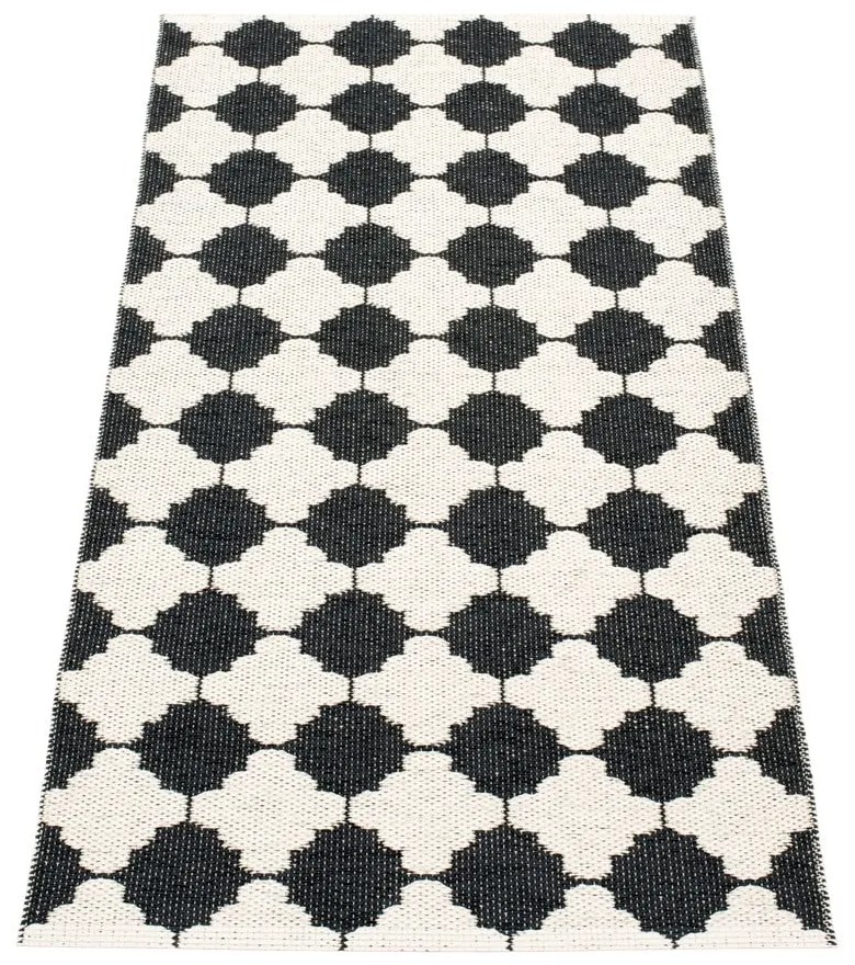 Черно-бяла пътека за открито и закрито 70x150 cm Marre Black Coral – Pappelina