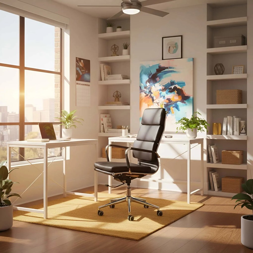 Офис стол Veilstone-Черен