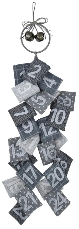 Коледна украса във формата на календар за пришествия Декор Ego, височина 77 см - Ego Dekor