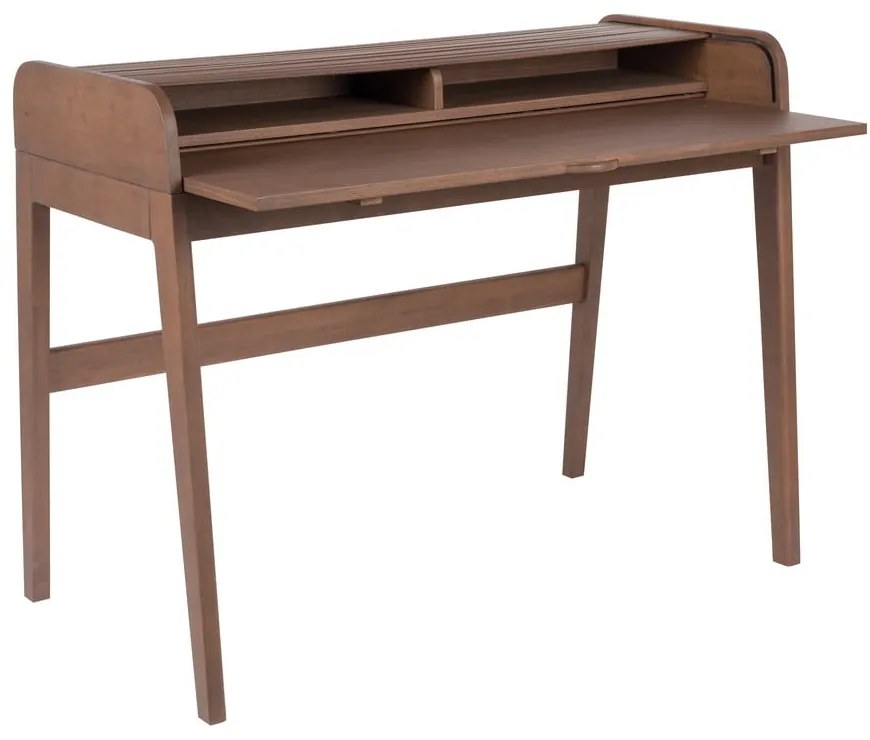 Кафяво писалище с изтеглящ се плот Barbier - Zuiver