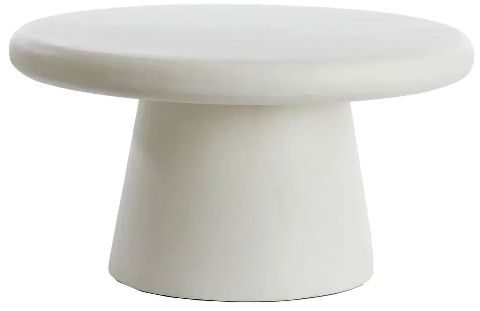 Бяла кръгла масичка за кафе ø 70 cm Kulona – Light &amp; Living