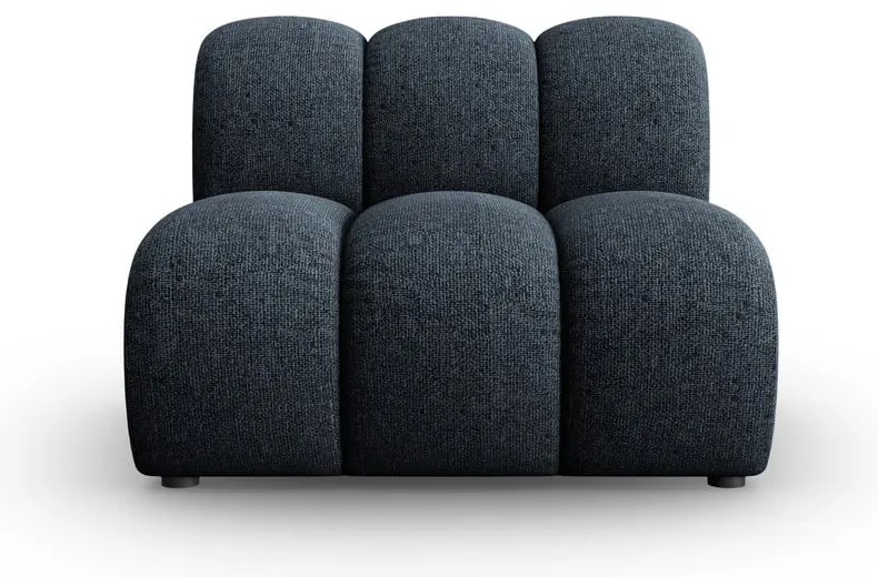 Син модулен диван (среден модул) Lupine – Micadoni Home