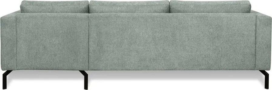 Светлосив ъглов диван (десен ъгъл) Gomero – Scandic