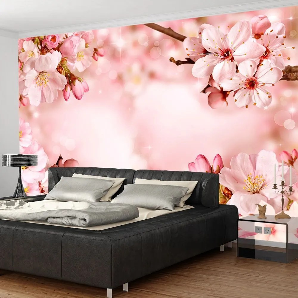 Самозалепващ се фототапет - Magical Cherry Blossom - 245x175