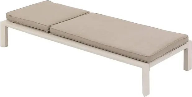 Единичен алуминиев шезлонг Hesperide Evasion, Цвят Глина