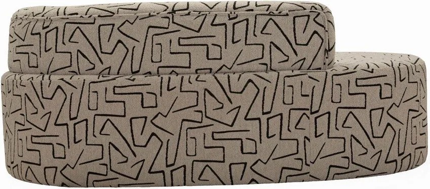 Бежов диван от букле 176 cm Nairobi – Mauro Ferretti