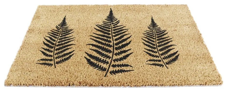 Изтривалка от кокосови влакна 40x60 cm Fern Leaf – Artsy Doormats