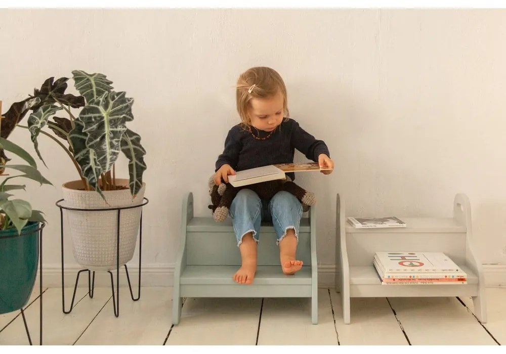 Светлосиня подвижна стълба Aquamarine – Kindsgut