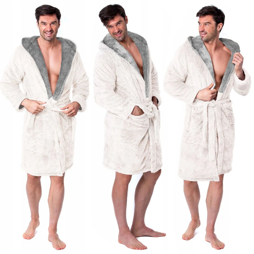 Халат Jordan Ecru Grey men L