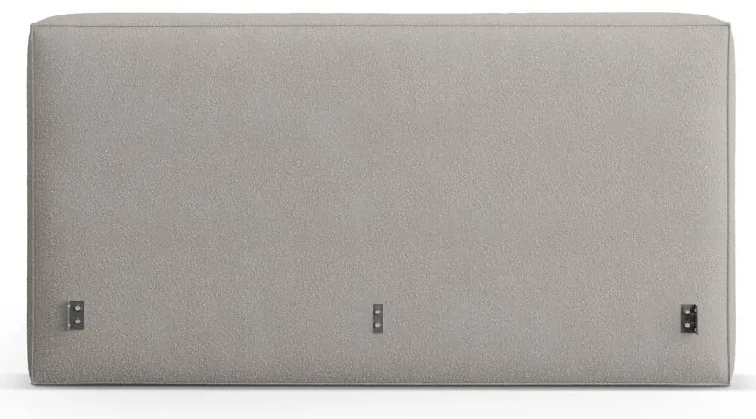 Светлосива тапицирана табла за легло 209x100 cm Olivia – Micadoni