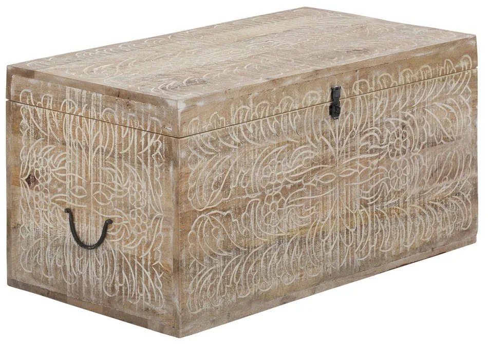 Ракла от масивно манго в естествен цвят 45x50 cm Malati – Støraa