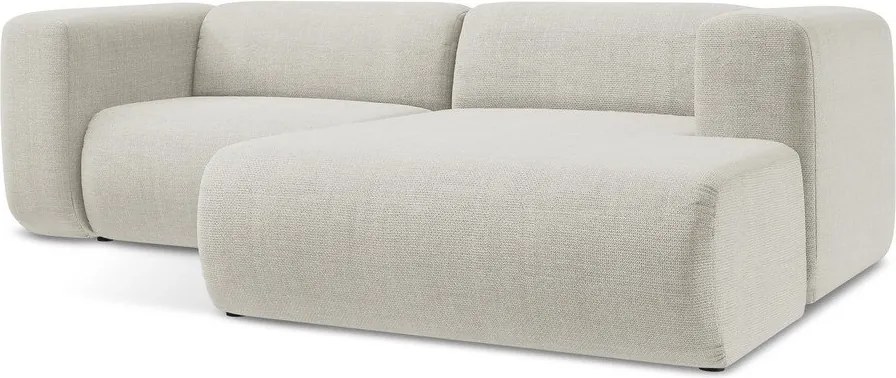 Бежов ъглов диван (десен ъгъл) Ekahi – Makamii