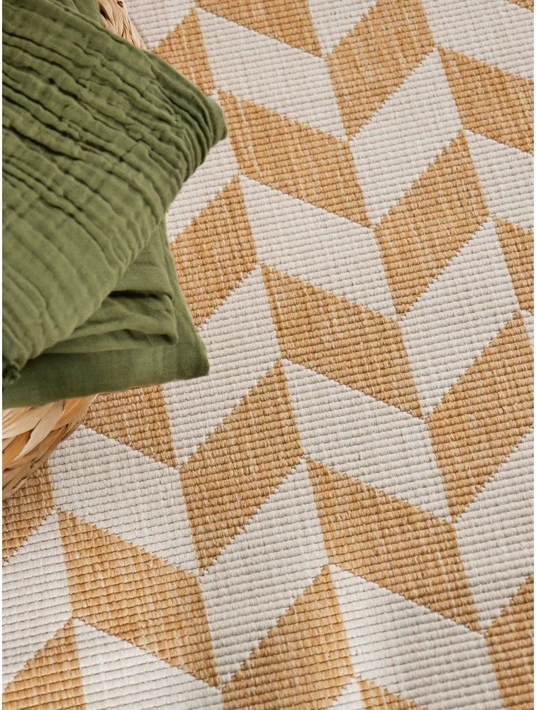 Пътека за открито и закрито в цвят жълта охра/кремава 80x200 cm Haringey Terrick – Ted Baker