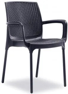 Стол Sunset Rattan - Антрацит