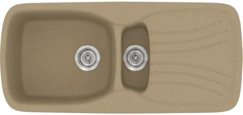 Мивка Sanitec 309-Metallic Cream