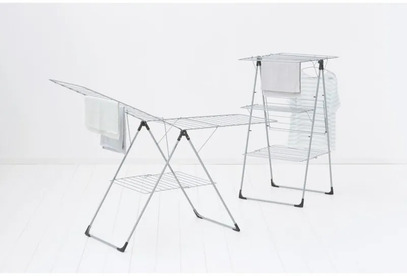 Простор "кула" Brabantia 90300183, 23 м, Лесно сгъване, Регулируем, Сив металик