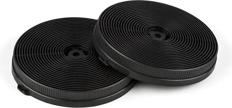 Klarstein Филтри с активен въглен за абсорбатори 2 филтъра за режим на рециркулация Ø18,5 см