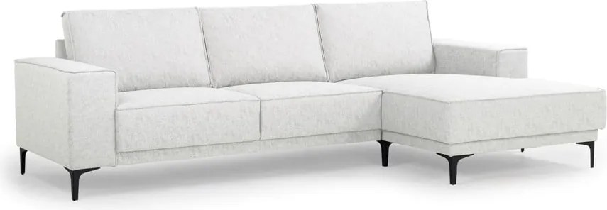 Бял ъглов диван (десен ъгъл) Copenhagen - Scandic