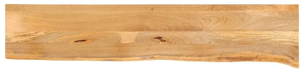 370495 vidaXL Плот за маса, жив ръб, 140x40x3,8 см, масивно дърво манго